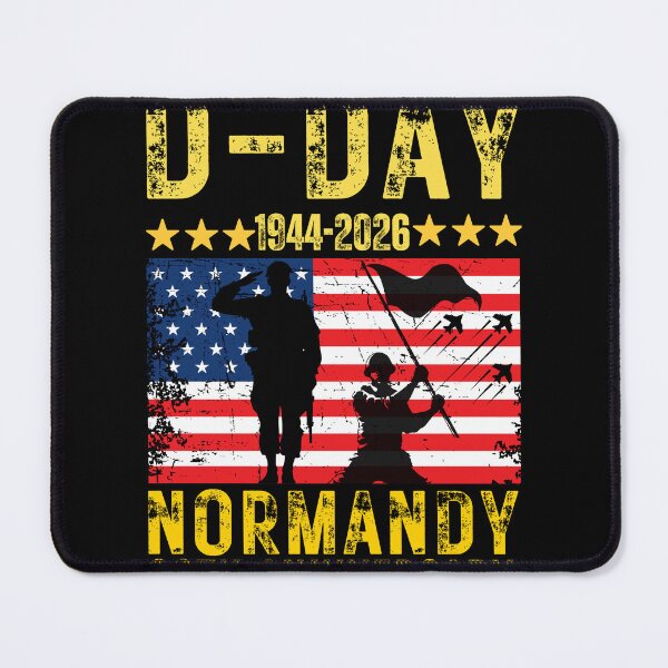 Item preview, D-Day 82nd Anniversary Operation Overlord Normandy 1944 Historical Tribute designed and sold by BOUCHERIT amine.