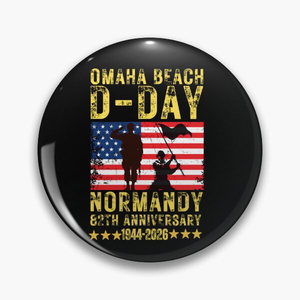 Item preview, D-Day 82nd Anniversary Operation Overlord Normandy 1944 Historical Tribute designed and sold by BOUCHERIT amine.