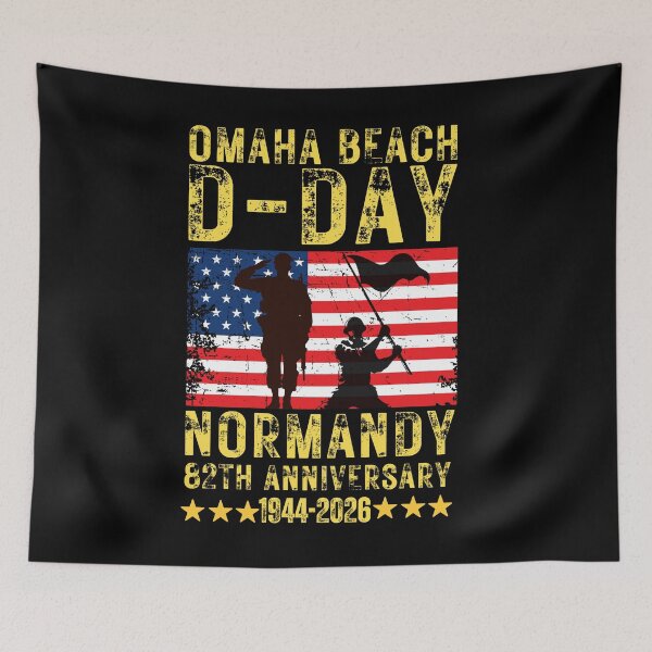 Item preview, D-Day 82nd Anniversary Operation Overlord Normandy 1944 Historical Tribute designed and sold by BOUCHERIT amine.