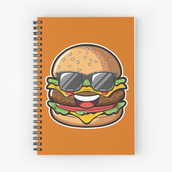 Item preview, Kawaii Hamburger – Cute Happy Burger Cartoon Design designed and sold by MerlinWear.