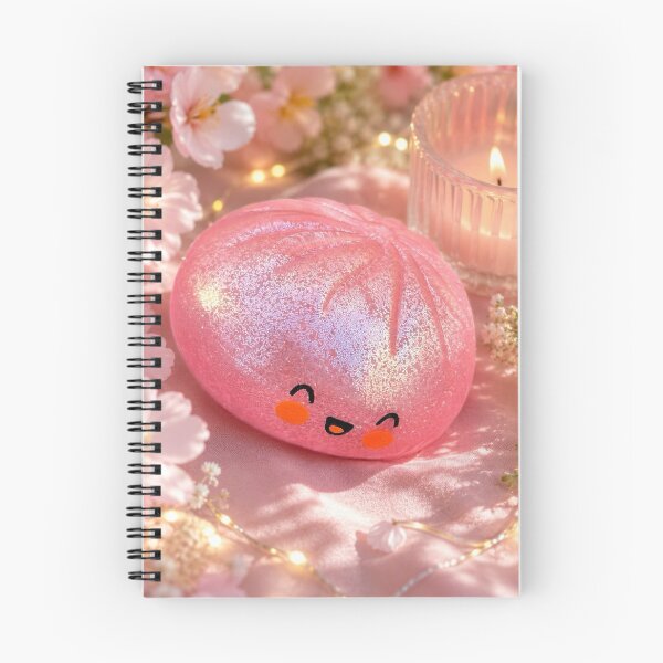 Item preview, Pink glitter dumpling squishie designed and sold by VultraVi.