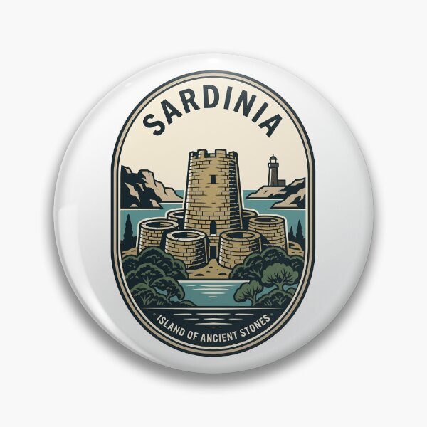 Item preview, Sardinia Island of Ancient Stones Vintage Nuraghe designed and sold by k3rstman1.