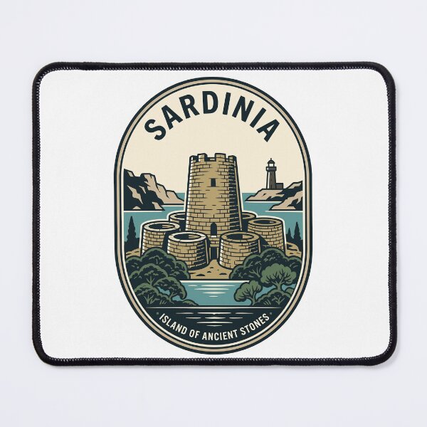 Item preview, Sardinia Island of Ancient Stones Vintage Nuraghe designed and sold by k3rstman1.