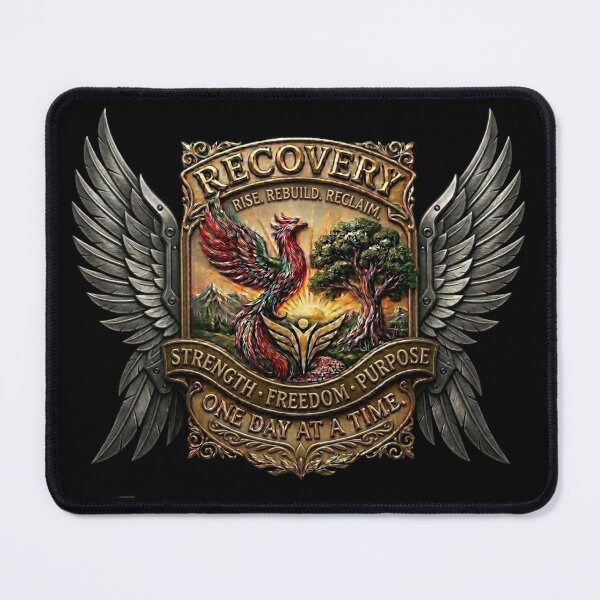 Item preview, Recovery Phoenix: Strength, Freedom, and Purpose designed and sold by NewCreationLabs.