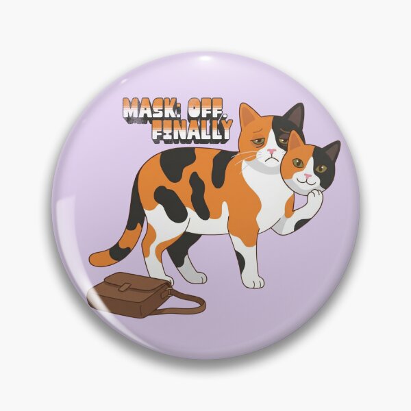 Item preview, Casimira: Mask Off Sticker designed and sold by catastrocat.