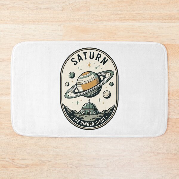 Item preview, Vintage Saturn The Ringed Giant Space Badge designed and sold by k3rstman1.