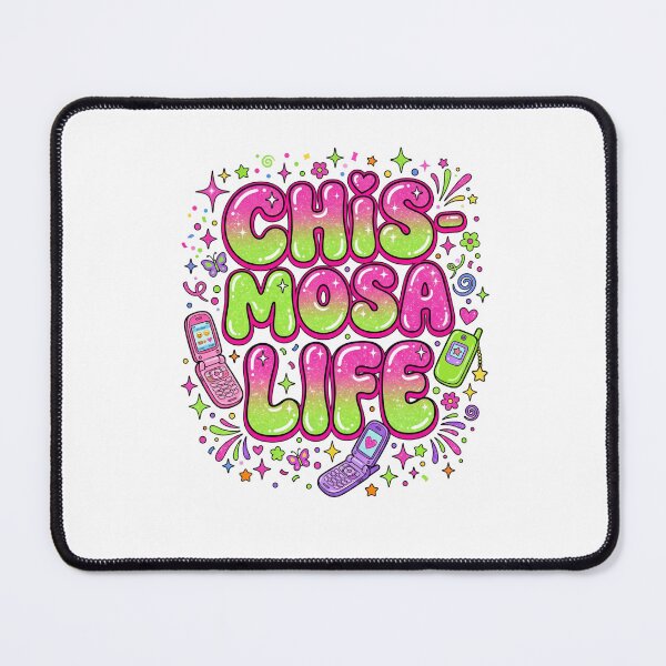 Item preview, Chismosa Life Funny Spanish Quote Y2K Glitter Stars designed and sold by PictoVibe.