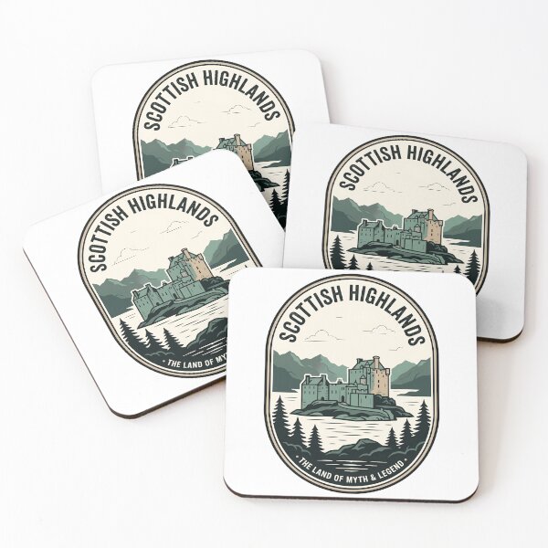 Item preview, Scottish Highlands Vintage Castle Loch Travel Badge designed and sold by k3rstman1.
