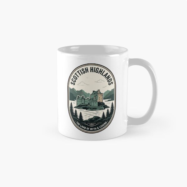 Item preview, Scottish Highlands Vintage Castle Loch Travel Badge designed and sold by k3rstman1.