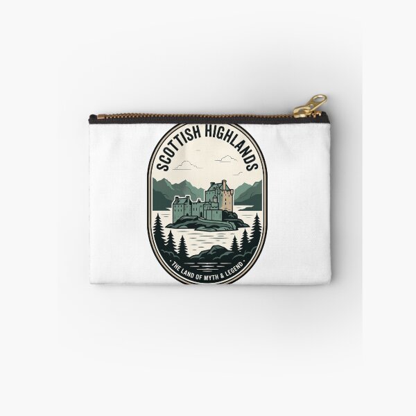 Item preview, Scottish Highlands Vintage Castle Loch Travel Badge designed and sold by k3rstman1.