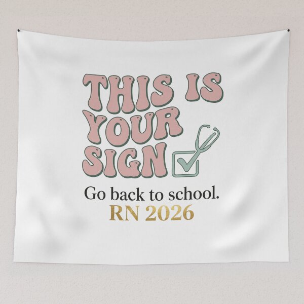 Item preview, Go Back To School RN 2026 Shirt, Nursing Student Back To School Tee, Future Registered Nurse Gift, Nursing School 2026 Essential T-Shirt  designed and sold by podlook.