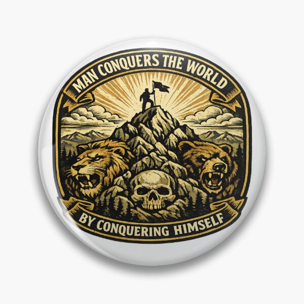 Item preview, Conquer Yourself Conquer the World designed and sold by Dresut.