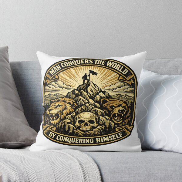 Item preview, Conquer Yourself Conquer the World designed and sold by Dresut.