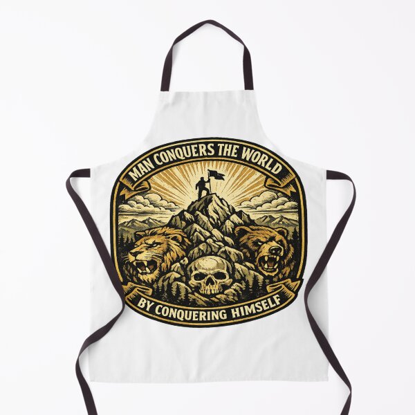 Item preview, Conquer Yourself Conquer the World designed and sold by Dresut.