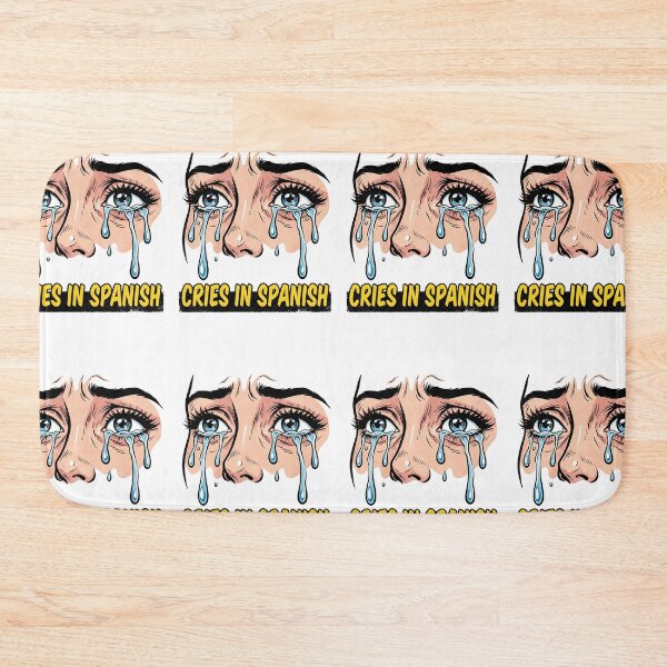 Item preview, Cries in Spanish Funny Telenovela Drama Comic Pop Art designed and sold by PictoVibe.