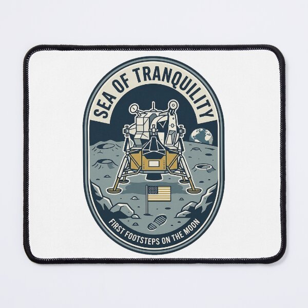 Item preview, Apollo 11 Sea of Tranquility Moon Landing Vintage designed and sold by k3rstman1.