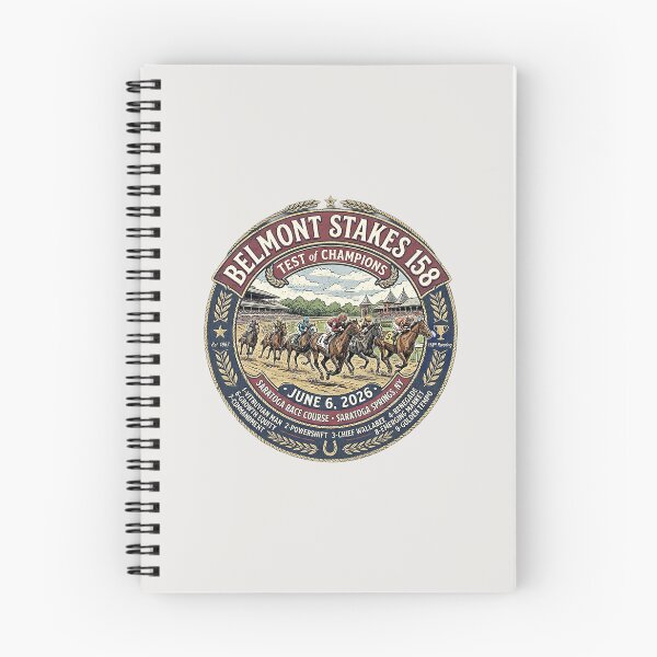 Item preview, 2026 Belmont Stakes 158th Run Contenders horse racing design designed and sold by Ginny Luttrell.