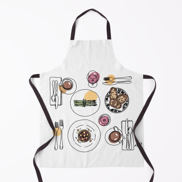 Item preview, Bistro Lunch Table Scene Line Art designed and sold by Evil B Creative.