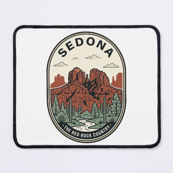 Item preview, Vintage Sedona Arizona Red Rock Country Badge designed and sold by k3rstman1.