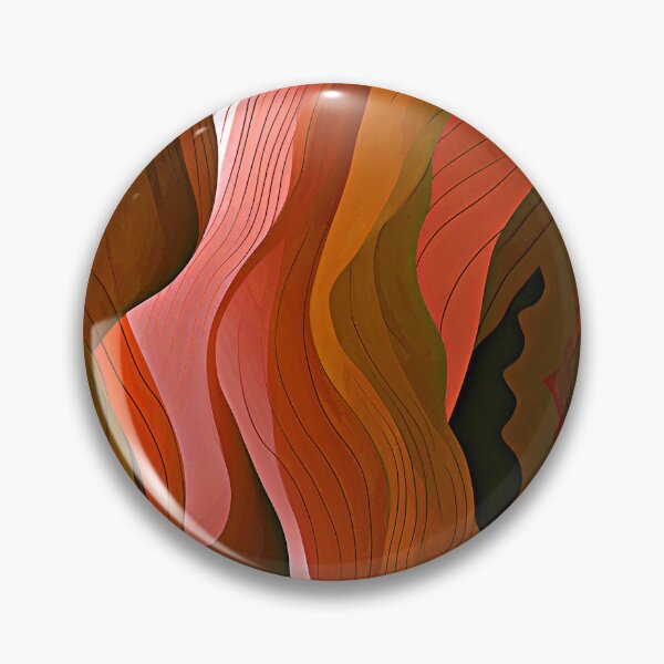 Item preview, Red Rock Canyons Abstract Wavy Flowing Streams Designs designed and sold by DEC02.
