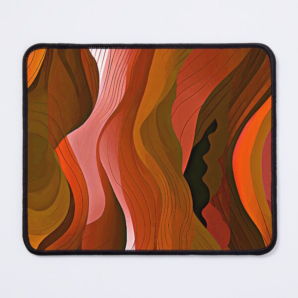 Item preview, Red Rock Canyons Abstract Wavy Flowing Streams Designs designed and sold by DEC02.