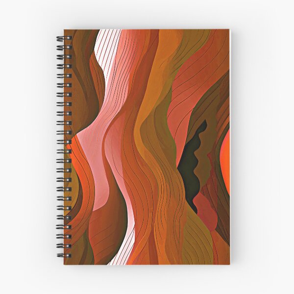 Item preview, Red Rock Canyons Abstract Wavy Flowing Streams Designs designed and sold by DEC02.