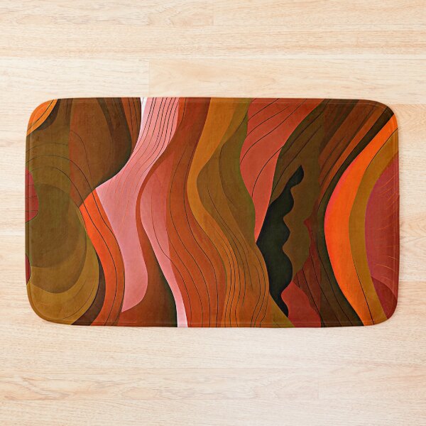 Item preview, Red Rock Canyons Abstract Wavy Flowing Streams Designs designed and sold by DEC02.