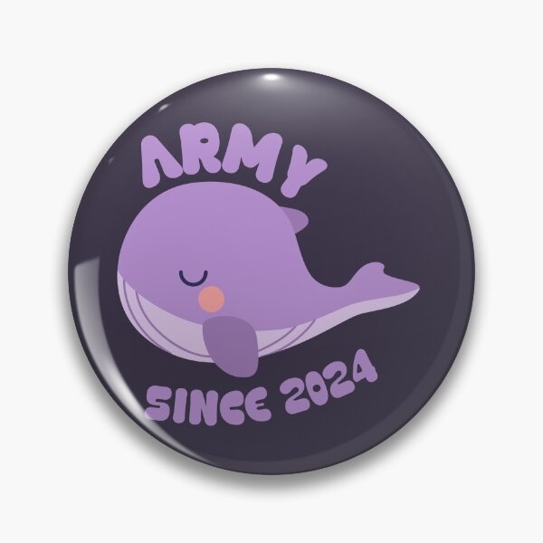 Item preview, BTS army since 2024 whale designed and sold by Morcawork.