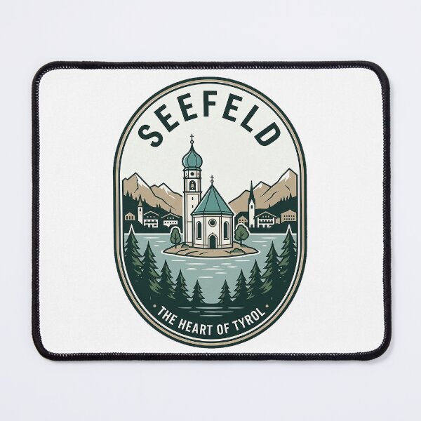 Item preview, Seefeld Tyrol Austria Vintage Seekirchl Church Travel designed and sold by k3rstman1.