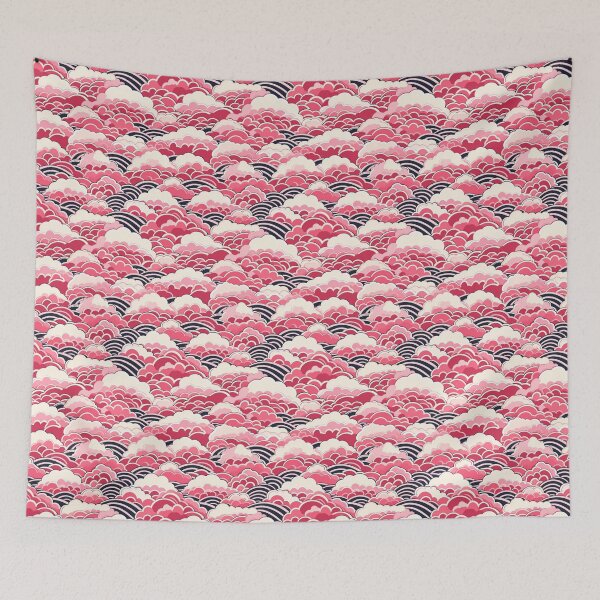 Item preview, Pink Japanese Waves designed and sold by DelicateBalance.