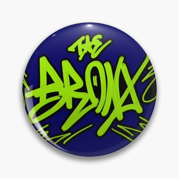 Item preview, The Bronx Graffiti Style Tag (Neon Green) designed and sold by Nomi Isonade Art.