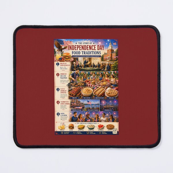 Item preview, The Story of Independence Day Food Traditions⁠ designed and sold by Easternpantry.
