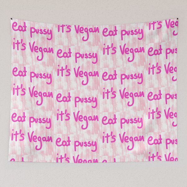 Item preview, eat pussy it's vegan designed and sold by Kasia1987t.