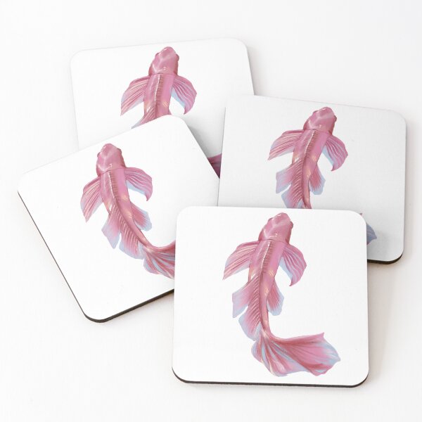 Item preview, Whimsical pretty betta koi fish designed and sold by wfdesigns93.