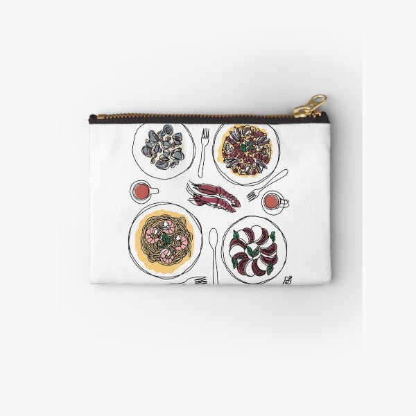 Item preview, Seafood Dinner Table Scene Line Art designed and sold by Evil B Creative.