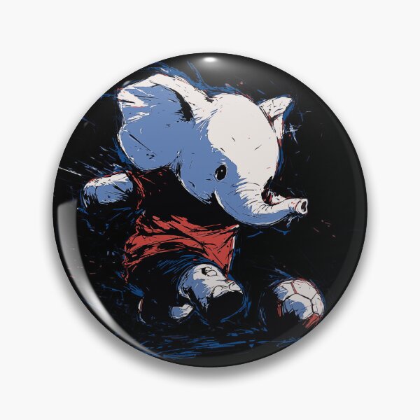 Item preview, Playful Elephant playing Soccer designed and sold by ClubVacay.