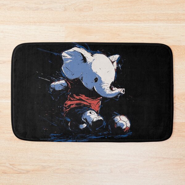 Item preview, Playful Elephant playing Soccer designed and sold by ClubVacay.
