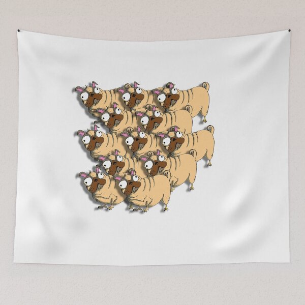 Item preview, Pugs designed and sold by Glenbobagins.
