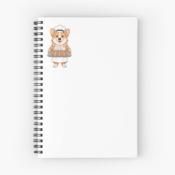 Item preview, Corgi Baking Chef Cute Pastry Cook Dog Mom Kitchen designed and sold by PictoVibe.