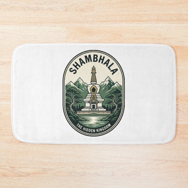 Item preview, Shambhala The Hidden Kingdom Himalayan Stupa Emblem designed and sold by k3rstman1.