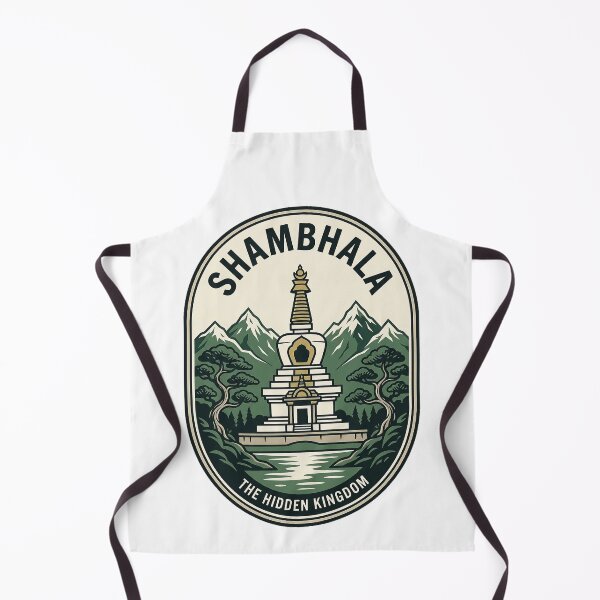 Item preview, Shambhala The Hidden Kingdom Himalayan Stupa Emblem designed and sold by k3rstman1.