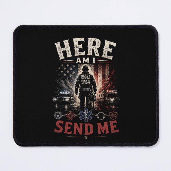 Item preview, Ready To Serve Built To Answer Patriotic Emergency Services designed and sold by MotleyMethod.