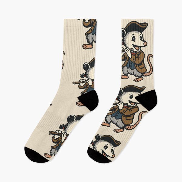 Item preview, Revolutionary Fife Playing Opossum designed and sold by Ghost on Toast.