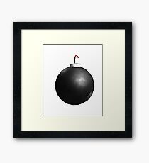 Roblox Bomb Framed Print