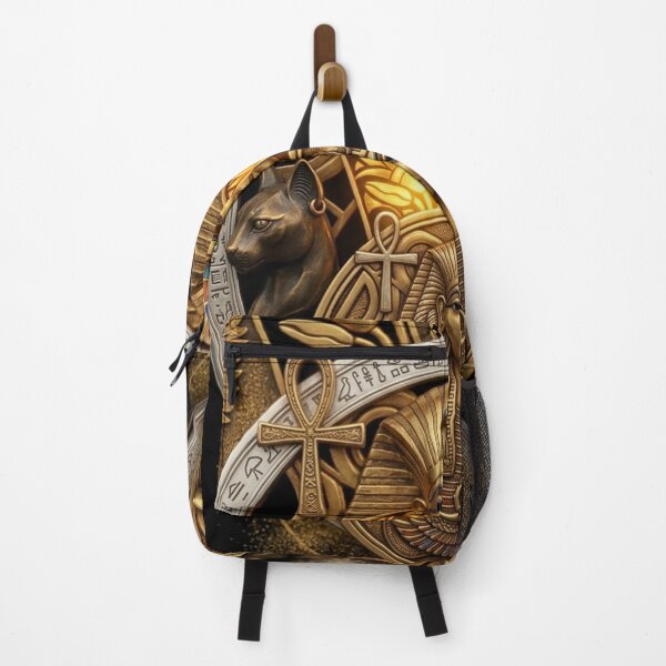 Item preview, Ancient Egyptian Gods and Pharaohs | Anubis Bastet Sacred Symbols Art designed and sold by Queen Cleopatra.