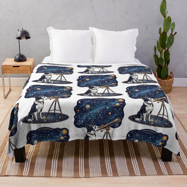 Item preview, Border Collie Astronomy Club Stargazing Space Geek Dog designed and sold by PictoVibe.