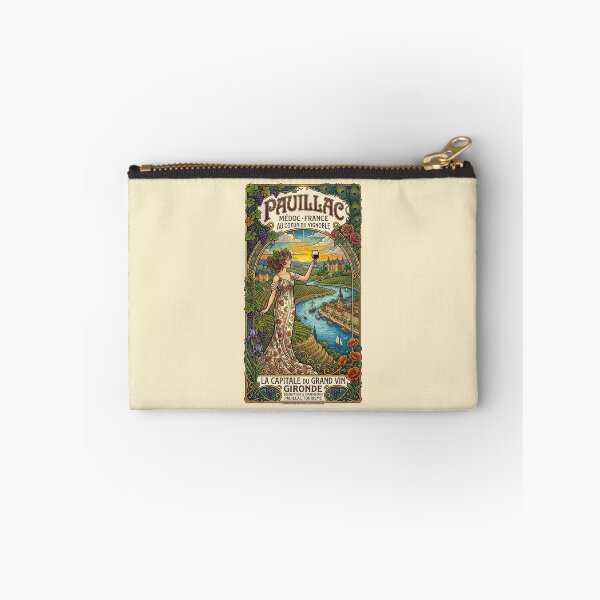 Item preview, Pauillac, France Art Nouveau Poster designed and sold by travelwitheric.