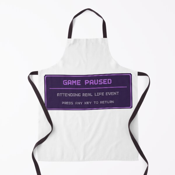 Item preview, Game Paused Funny Gamer Gift Retro Pixel Gaming designed and sold by TheKaiZenNi.
