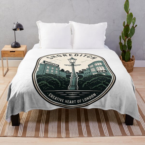 Item preview, Vintage Shoreditch London Urban Boxpark Travel Badge designed and sold by k3rstman1.