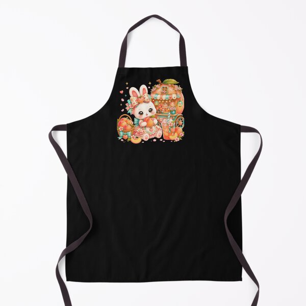 Item preview, Kawaii Peach Bunny – Cute Cottagecore Peach Stand Rabbit Summer Aesthetic designed and sold by ALH Apparel.